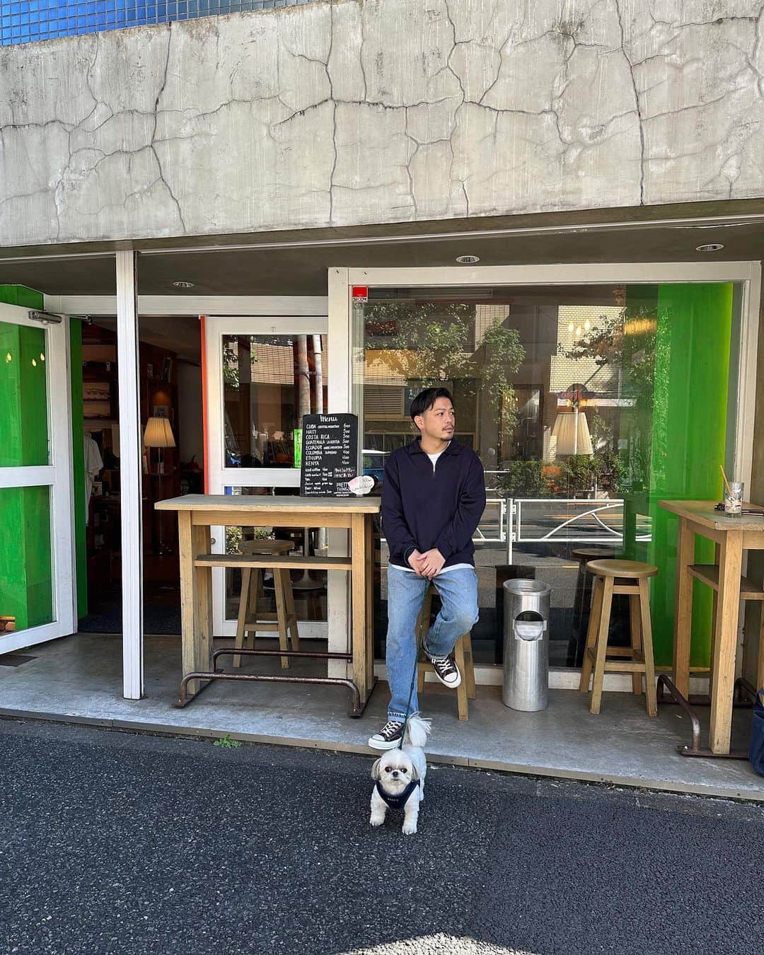 馬場一馬さんのインスタグラム写真 - (馬場一馬Instagram)「@prettythingscoffee  駒沢公園近くのコーヒー屋さん☕️ ワンコもOK🐶 ㅤㅤㅤㅤㅤㅤㅤㅤㅤㅤ #駒沢公園#prettythings」10月18日 18時49分 - babakazuma