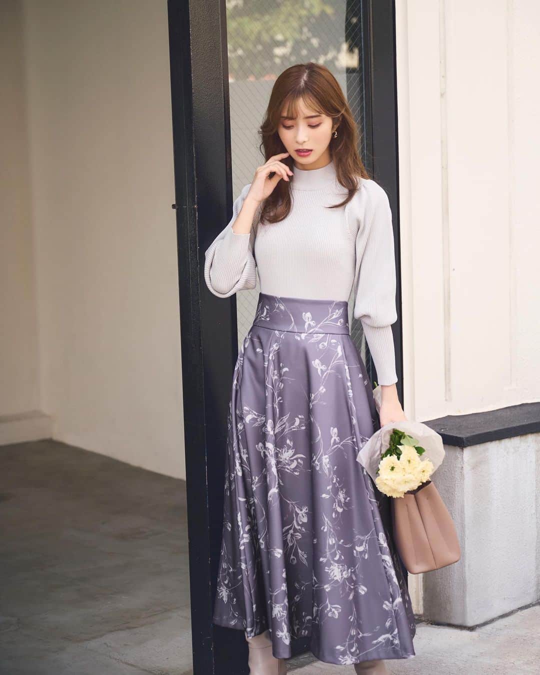 松川星さんのインスタグラム写真 - (松川星Instagram)「⁡ ⁡ @proportionbodydressing  モデルを務めさせていただきました 私は特にライトグリーンの コートがお気に入り🐊🤍」10月18日 18時52分 - akarin__rin