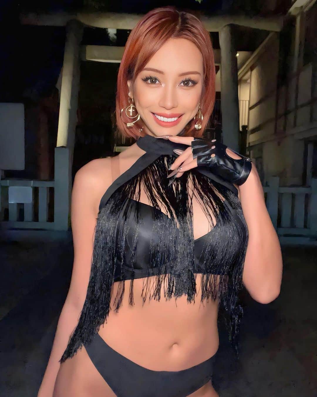 のインスタグラム：「Thank you! Octagon 💙  See you next month✊💙  今週もお疲れ様ー🌙✨+.°  #cyberjapan #junon #costume  #サイバージャパン　#ジュノン」