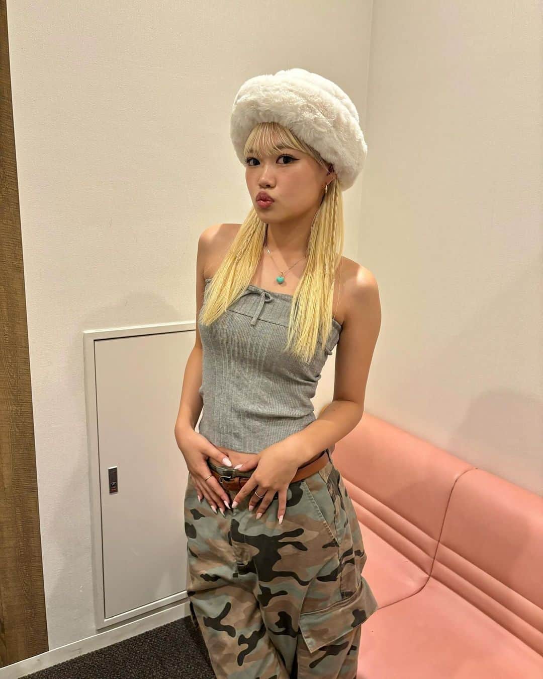 のインスタグラム：「ଘ♡ଓ*:ﾟ+｡.໒꒱°*。⋈｡♡:* :ﾟ+｡ଘ☆:ﾟ+｡⋈｡ 今日超盛れたっすね🩷🩷🩷」