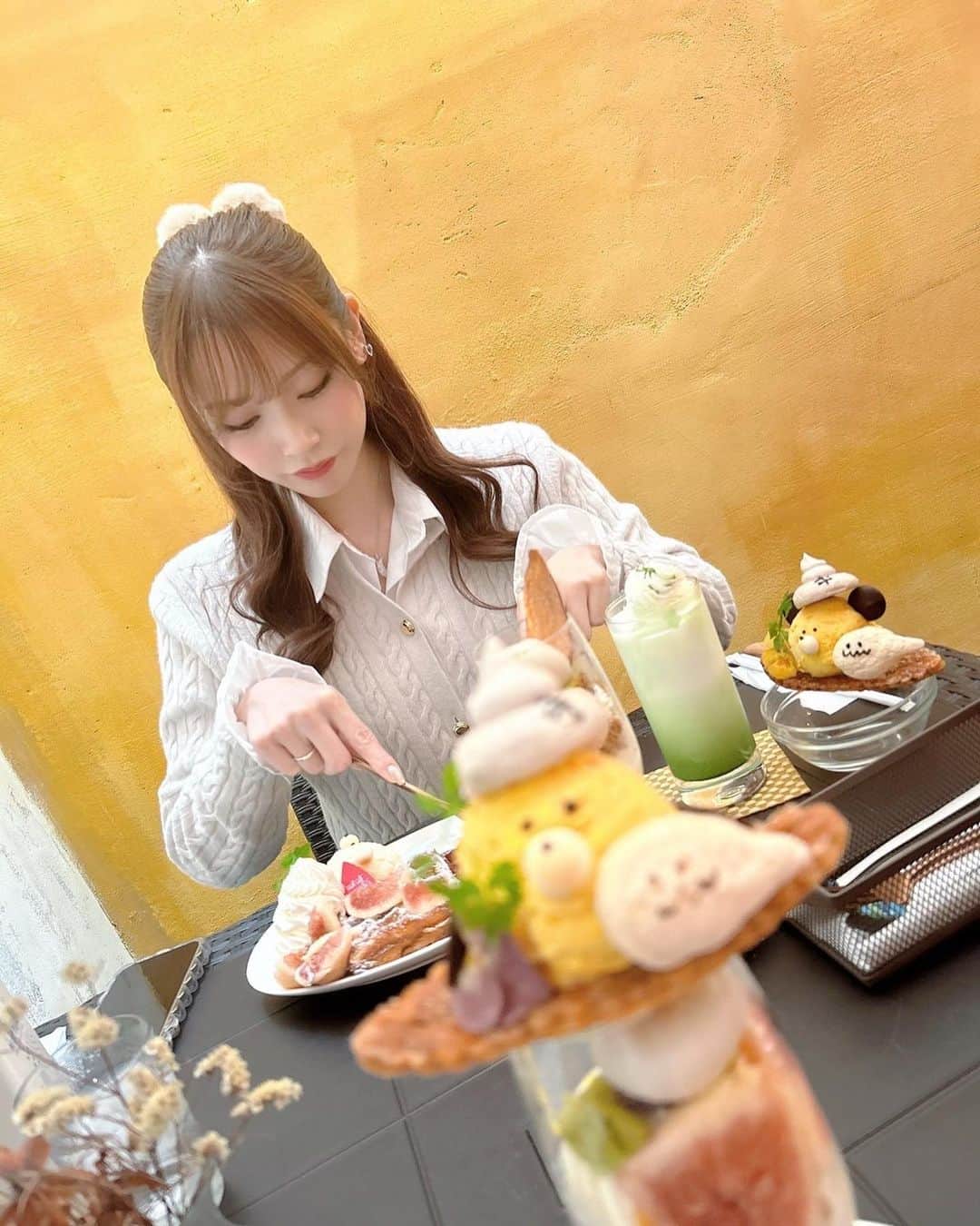 MIIさんのインスタグラム写真 - (MIIInstagram)「cafe👻 どこもかしこもハロウィン限定でてるから 最高に可愛い👻👻👻 towaneeeってお店だよ✩⋆*॰¨̮⋆｡˚  #京都 #カフェ巡り #halloween」10月18日 20時37分 - miho0129xx