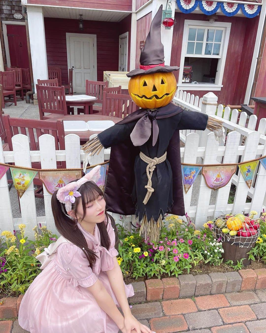 大場結女さんのインスタグラム写真 - (大場結女Instagram)「秋リーナベル🎃🍁  ハロウィンもうすぐだねっ   #ハロウィン #Halloween #halloweenfood  #ディズニー #ディズニーシー #ディズニーハロウィン  #ディズニーコーデ  #ディズニーグッズ  #disney  #disneyphotography  #disneygram  #disneysea  #リーナベル #リーナベルコーデ  #リーナベルグッズ  #Lina Bell  #japanesegirl」10月18日 20時46分 - yume.o__06