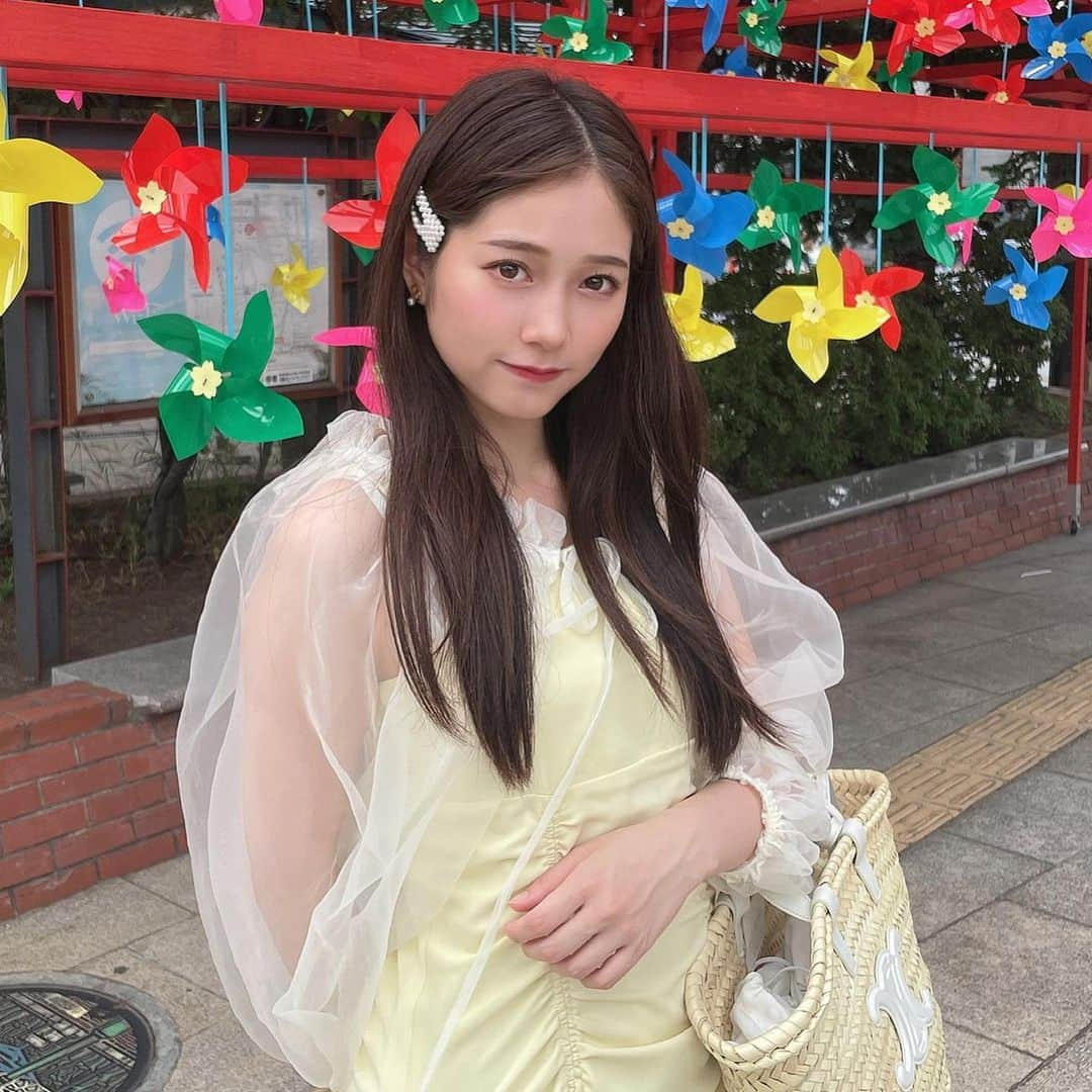 谷本安美さんのインスタグラム写真 - (谷本安美Instagram)「* パパと北海道地元旅した時の！ ⁡ 神威岬☞大好きな #ウニ丼 @uni_yoichiya で食べました🤤☞小樽観光☞ おたる潮まつり☞ 道新納涼花火大会🎆 ⁡ とっても充実した1日だったな！ パパありがと〜！ ⁡ ⁡ ⁡ 　 #北海道 #北海道観光 #小樽 #小樽観光 #積丹 #余市 #うに #ウニ #うに専門店 #かごバッグ#セリーヌ #CELINE #fashionstyle #服 #洋服 #fashionpost #ワンピース #eimyistoire #エイミーイストワール #ボリュームスリーブ #エピヌ #epine #ootd #photo #photoshot #idol #ハロプロ#つばきファクトリー #谷本安美」10月18日 21時16分 - ami_tanimoto.official