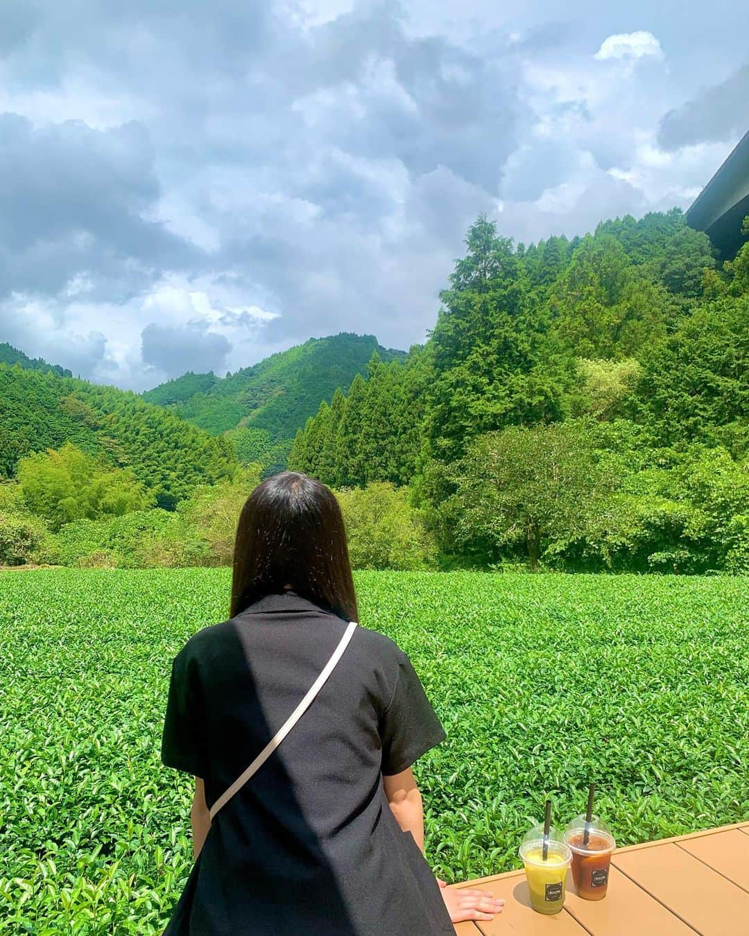 塩月希依音さんのインスタグラム写真 - (塩月希依音Instagram)「tea time 𓂃𓈒𓏸  ◇グリーンエイトカフェ◇  @green8cafe_official  @nigakunaikouchiya  静岡県静岡市清水区和田島３４９−４  #旅#旅行#一人旅女子 #一人旅#ひとり旅#ひとり旅女子 #静岡#静岡観光  #茶畑#グリーンエイトカフェ #和紅茶#紅茶#フルーツティー#tea#YouTube#ケイト旅#jk#ljk #05#05년생 #05line#fyp」10月18日 21時20分 - keito.shiotsuki