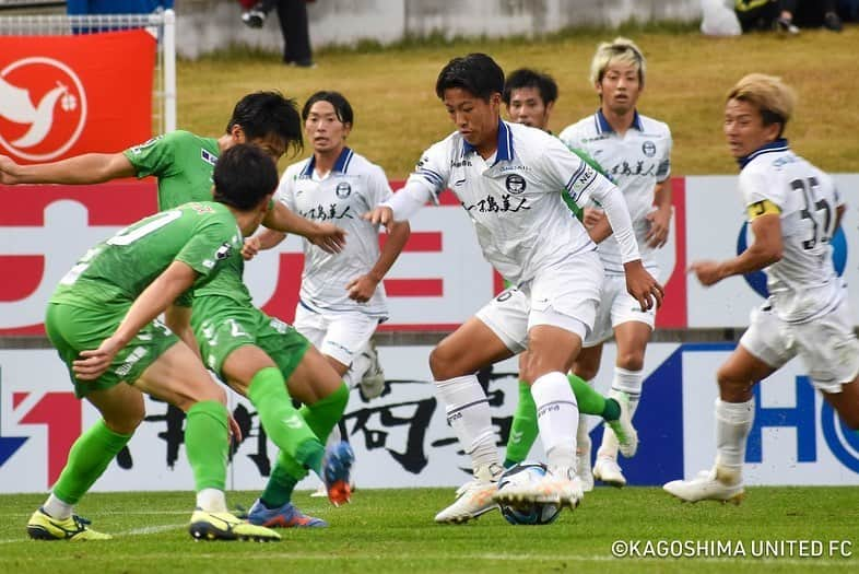 鹿児島ユナイテッドFCさんのインスタグラム写真 - (鹿児島ユナイテッドFCInstagram)「2023明治安田生命J3リーグ第31節フォトギャラリー📸  #泉森涼太 #星広太 #戸根一誓 #岡本將成 #野嶽寛也 #中原秀人 #木村祐志 #端戸仁 #五領淳樹 #藤本憲明 #米澤令衣 #松山健太 #広瀬健太 #山口卓己 #圓道将良 #武星弥 #山本駿亮 #鈴木翔大  #鹿児島ユナイテッドFC  #ITADAKISOUL #明治安田生命 #j3リーグ #鹿児島県  #鹿児島市 #ご声援ありがとうございました #最後の最後まで戦い抜く #鹿児島の為に#kagoshima #soccer」10月18日 22時07分 - kagoshimaunitedfc