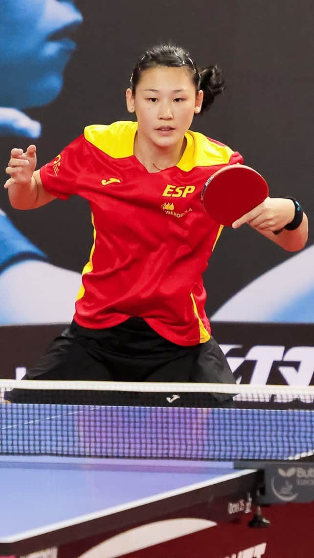 のインスタグラム：「One for the highlight reels 🤩  Maria Xiao and Elena Zaharia played out a thrilling match, with the Spaniard battling past the Romanian 3-1 👊  More qualifying action LIVE now ➡️ youtube.com/WTTGlobal  #WTTAntalya #WTTContender #PingPong #TableTennis」