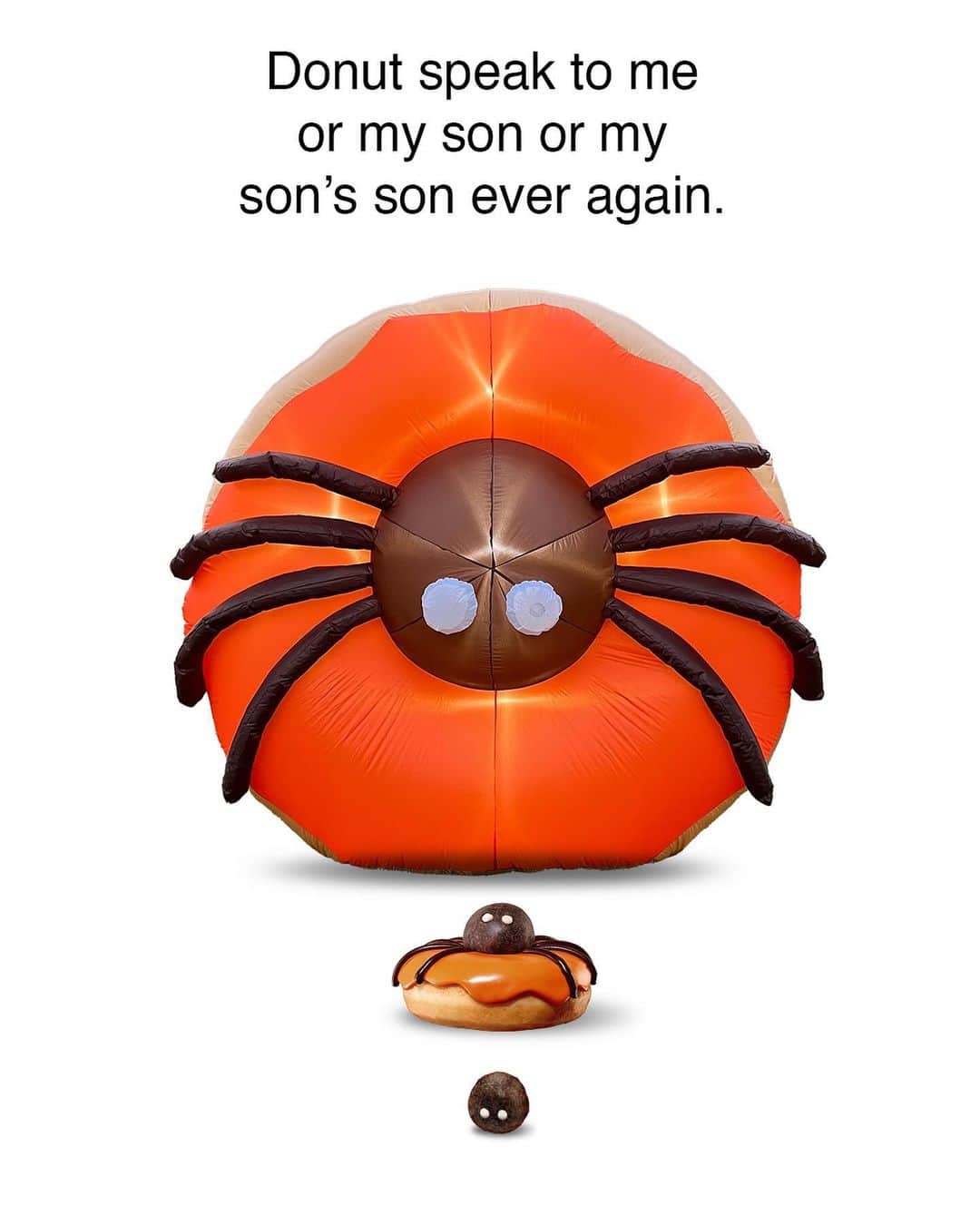 ダンキンドーナツさんのインスタグラム写真 - (ダンキンドーナツInstagram)「next year we’re going to turn an entire Dunkin’ into a spider donut」10月18日 22時08分 - dunkin