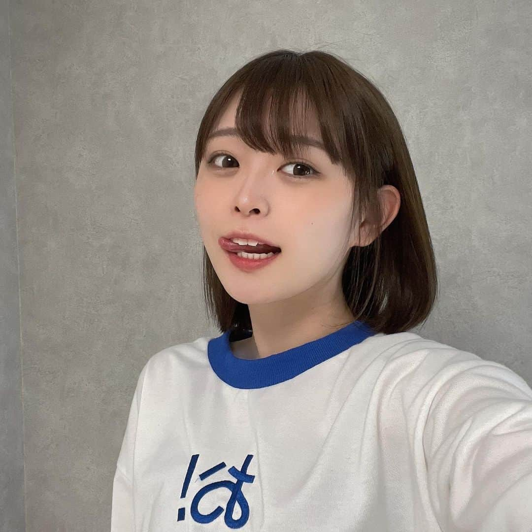 なこのインスタグラム：「今日のメイク盛れた🫧🤍 tiktokにメイク動画載せたから見て見てねん·͜· ︎︎ᕷ ・ ・ ・ #メイク #ナチュラルメイク #makeup  #ボブ #bob」