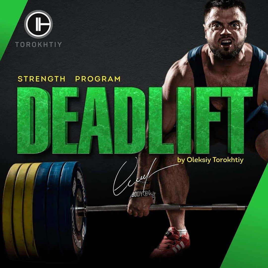 オレクシー・トロフティさんのインスタグラム写真 - (オレクシー・トロフティInstagram)「We have created a new "Deadlift Strength" program for those who want to focuses on DEADLIFT strength, boosting the back and leg muscles. Lets lift together! --- Deadlift Strength Program: 🗓12-Week 💪3 Sessions / Week 💳ONE-TIME Payment」10月18日 22時32分 - torokhtiy