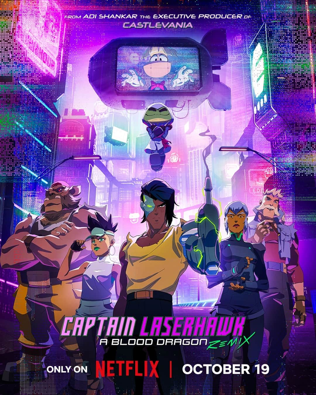 Ubisoftさんのインスタグラム写真 - (UbisoftInstagram)「It is 1992, the future... #CaptainLaserhawk: A Blood Dragon Remix, available only on Netflix TOMORROW!」10月18日 22時31分 - ubisoft