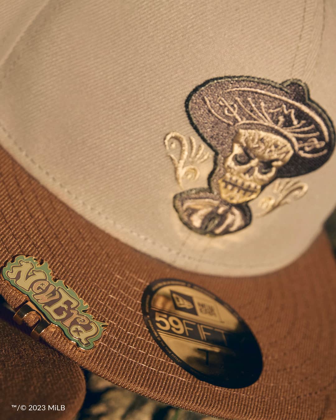ニューエラ・キャップのインスタグラム：「Our latest collection takes inspiration from the season’s scariest creatures. Monster Pack is available now in MLB, MiLB, and NBA teams with matching visor clips.」