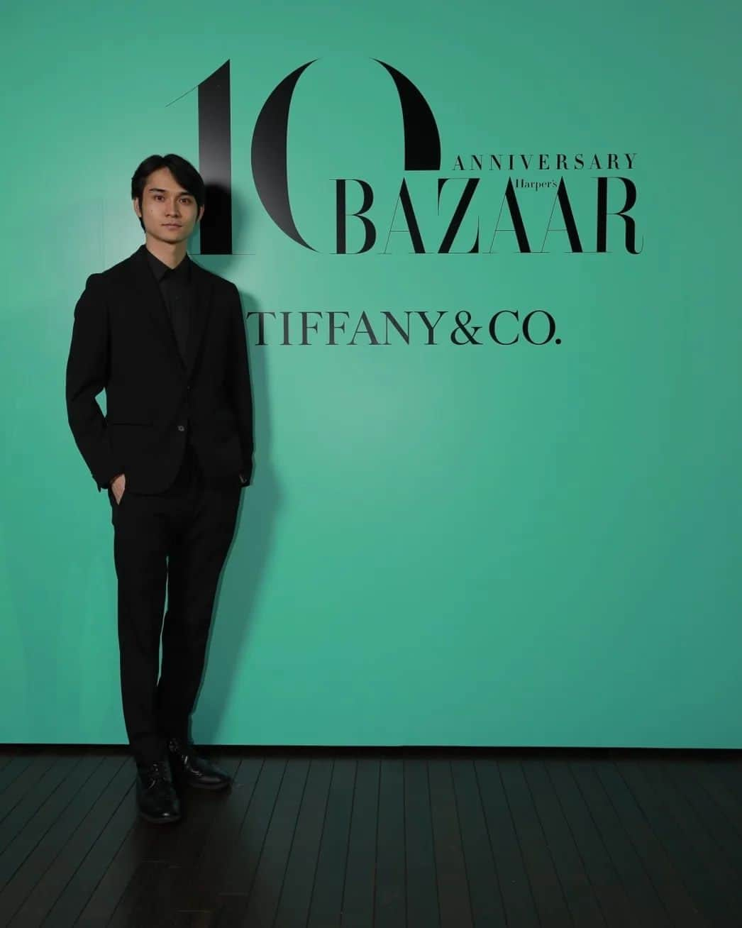 北原慎也のインスタグラム：「Harper's BAZZAR JAPAN 10th Anniversary Party  10周年おめでとうございます！  #HarpersBAZZAR #HarpersBAZZARjapan #Bazzarjapan10 #WOMENontheFrontier #北原慎也 #image_models」