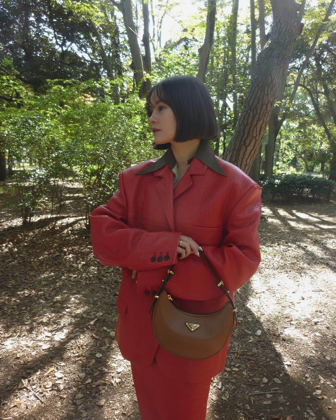 emmaさんのインスタグラム写真 - (emmaInstagram)「PRADA Arque 🌱💕  @Prada　 #PradaArque #PR」10月18日 23時11分 - okss2121