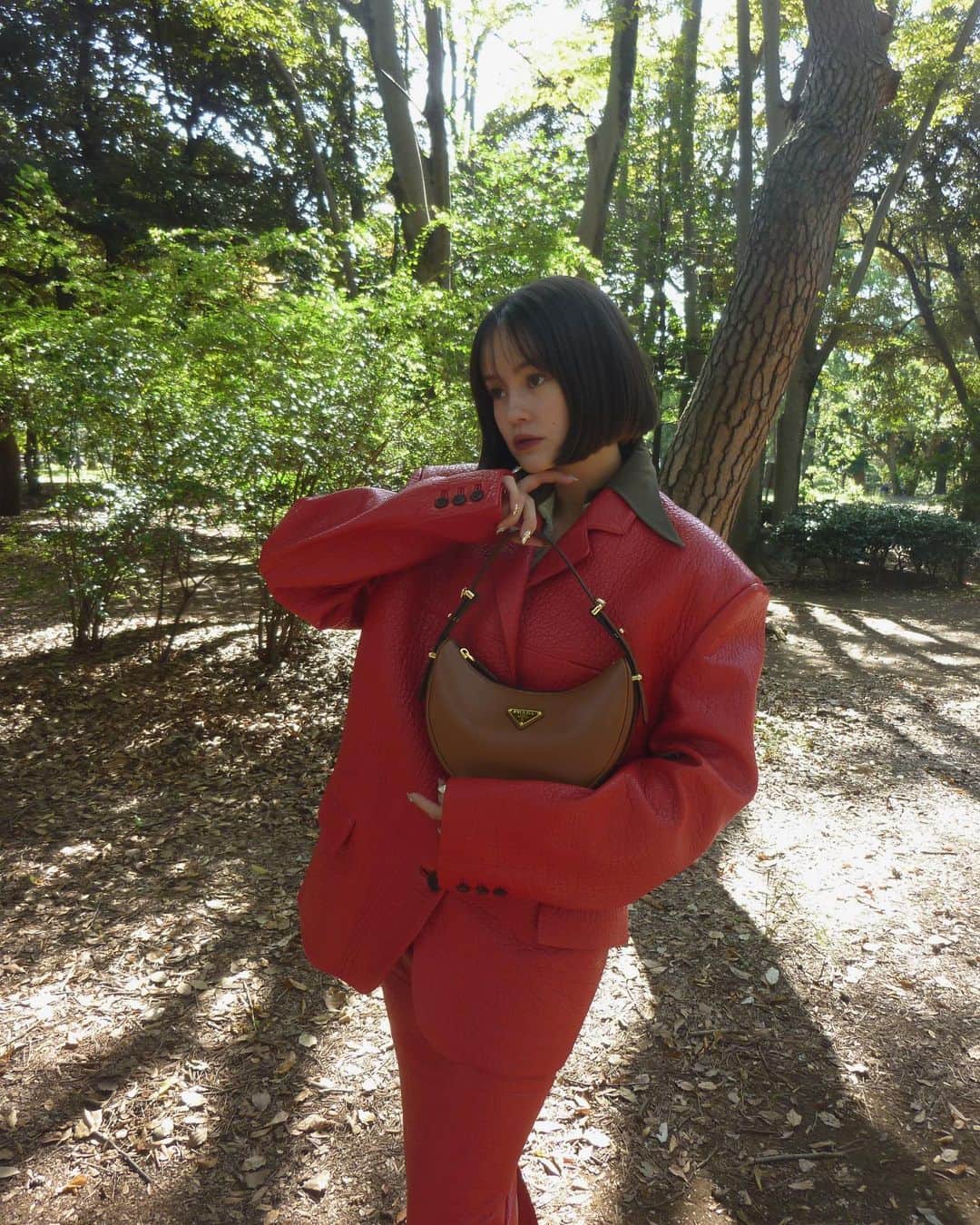 emmaのインスタグラム：「PRADA Arque 🌱💕  @Prada　 #PradaArque #PR」