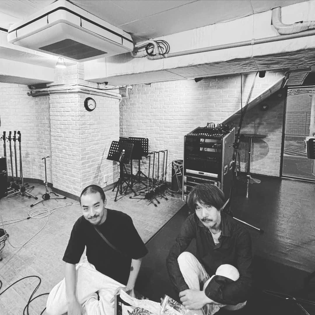 INO hidefumiのインスタグラム：「リハーサルの醍醐味は休憩に在り」