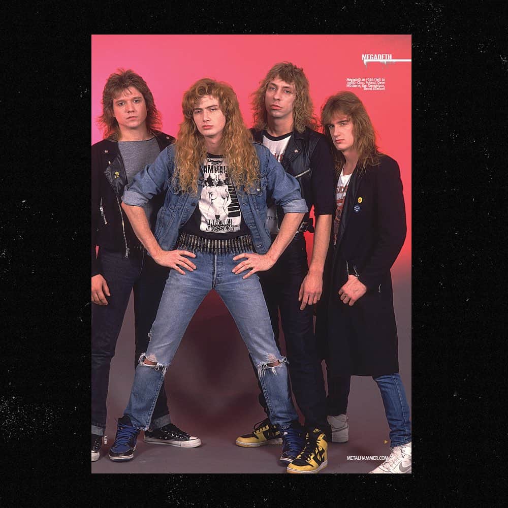 Megadethさんのインスタグラム写真 - (MegadethInstagram)「Every band has its origin story. Thanks for sharing, @metalhammeruk 🤘」10月18日 23時27分 - megadeth