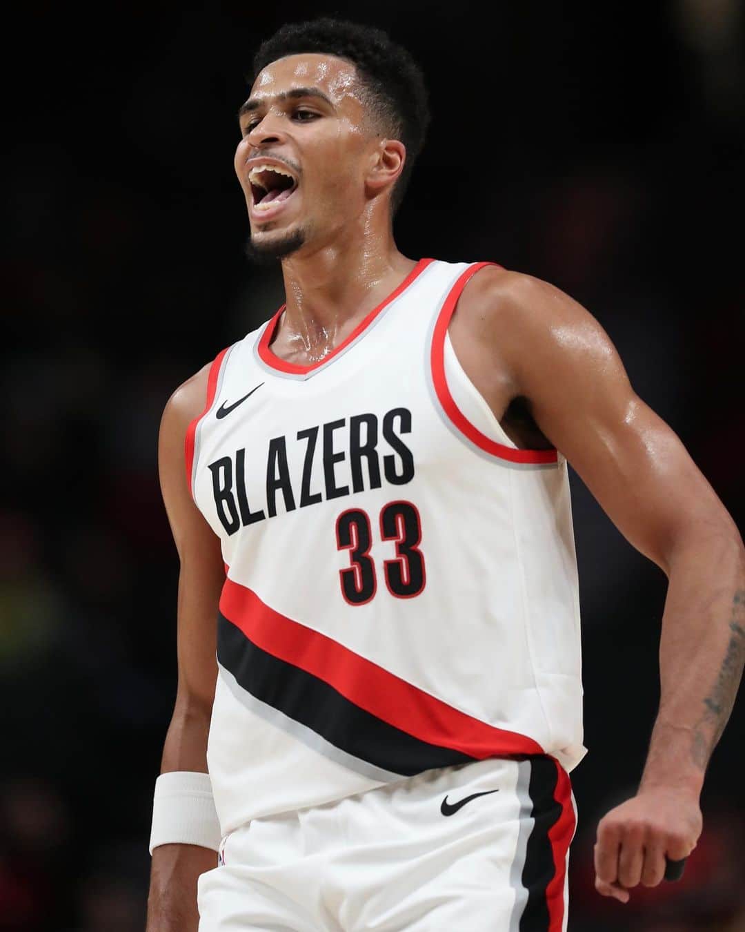 ポートランド・トレイルブレイザーズのインスタグラム：「Camara came to play 🔥  6.8 PTS | 56.3 FG% | 55.6 3PT%」