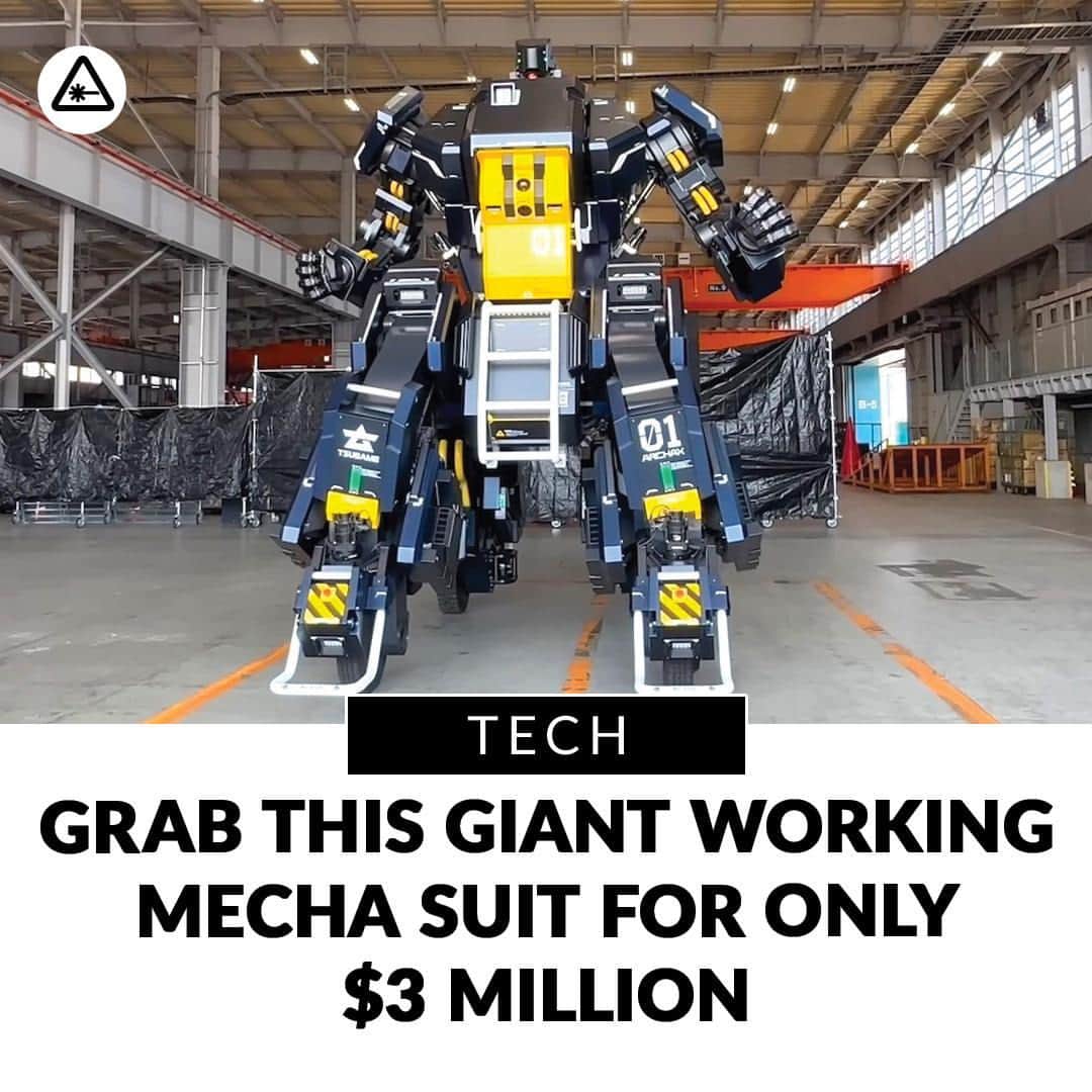 クリス・ハードウィックのインスタグラム：「Tell someone to get in the robot when you own this working mecha  link in bio」