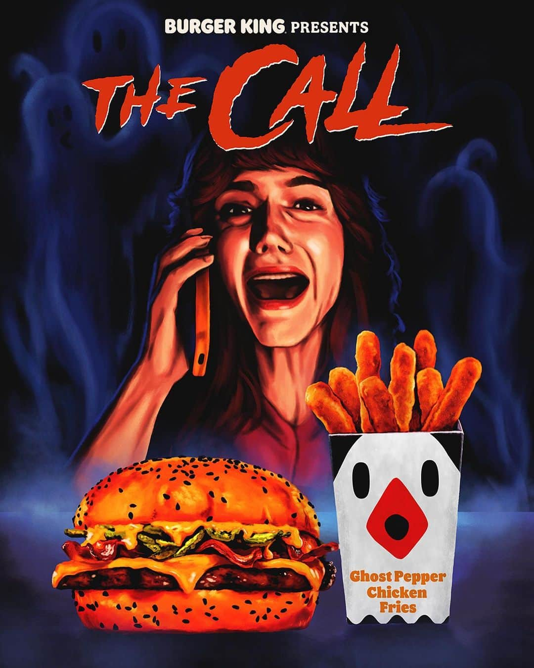 バーガーキングさんのインスタグラム写真 - (バーガーキングInstagram)「have you answered the call? 👀 the link in bio to brave our trick… or heat 😈  at part. rest. terms apply.  @caseybooth」10月19日 3時05分 - burgerking