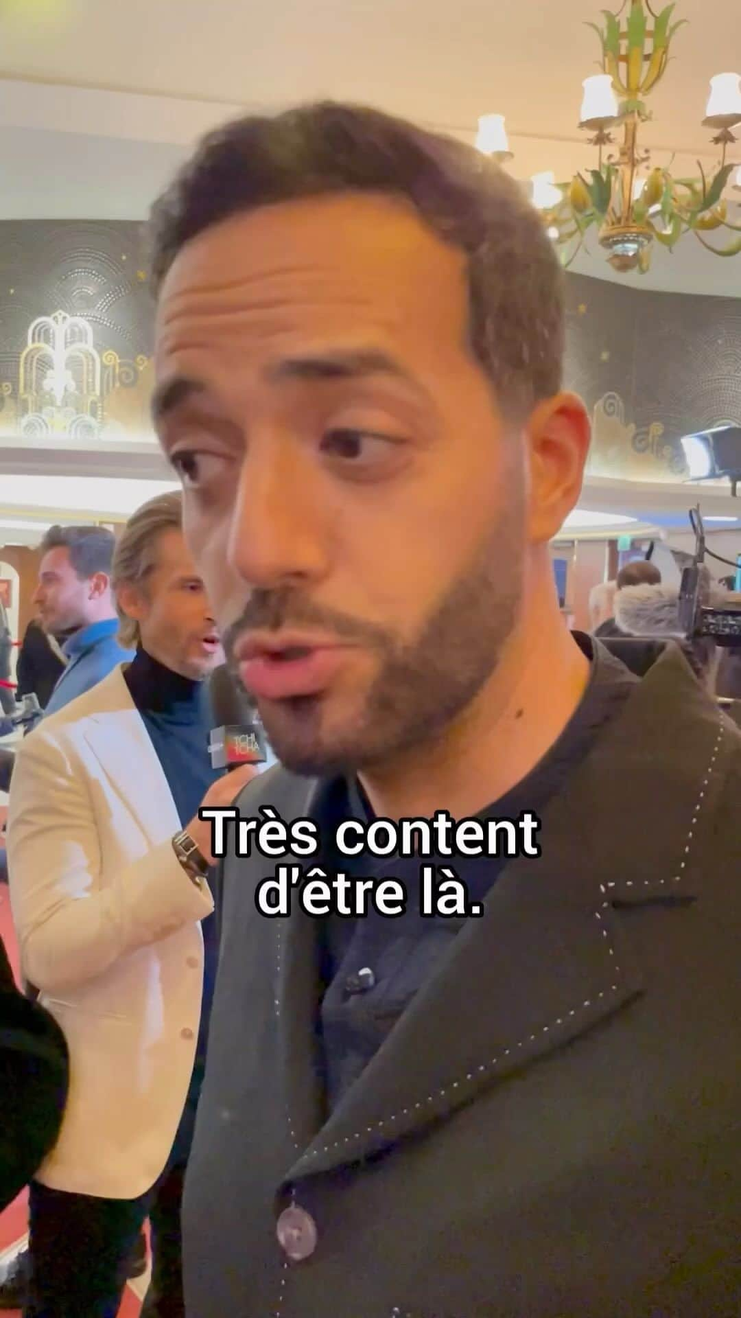 エロディ・フォンタンのインスタグラム：「Merci @legrandrex pour cette superbe avant première !! 🤩 Merci au public ! Et rdv mercredi prochain pour la sortie de 3 jours Max 🤪🤩 @tarekboudali」