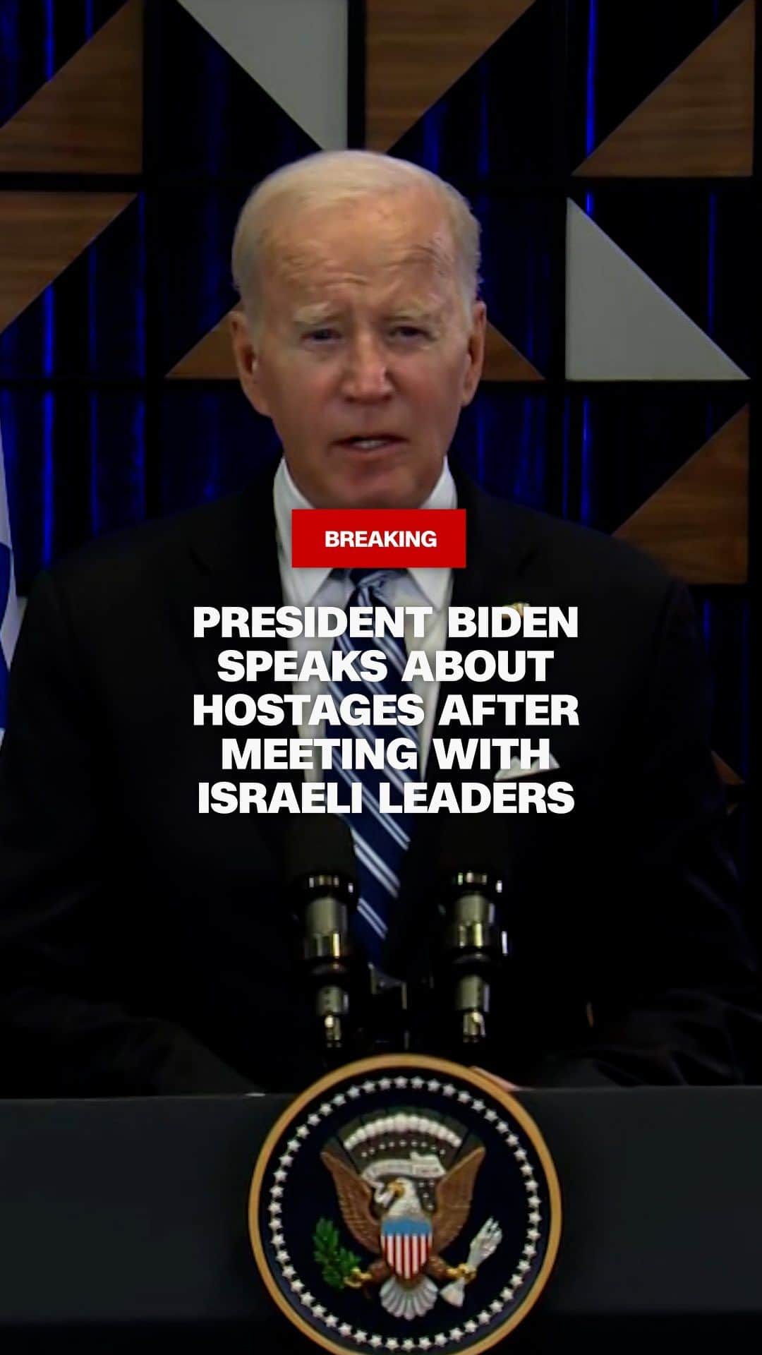 CNNさんのインスタグラム動画 (CNNInstagram)「After meeting with Israeli leaders
