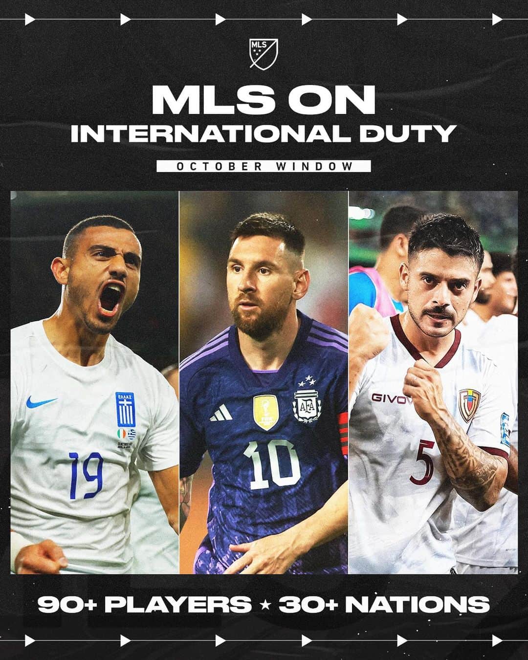 Major League Soccerのインスタグラム：「Our guys answered the call. 🌎📞」