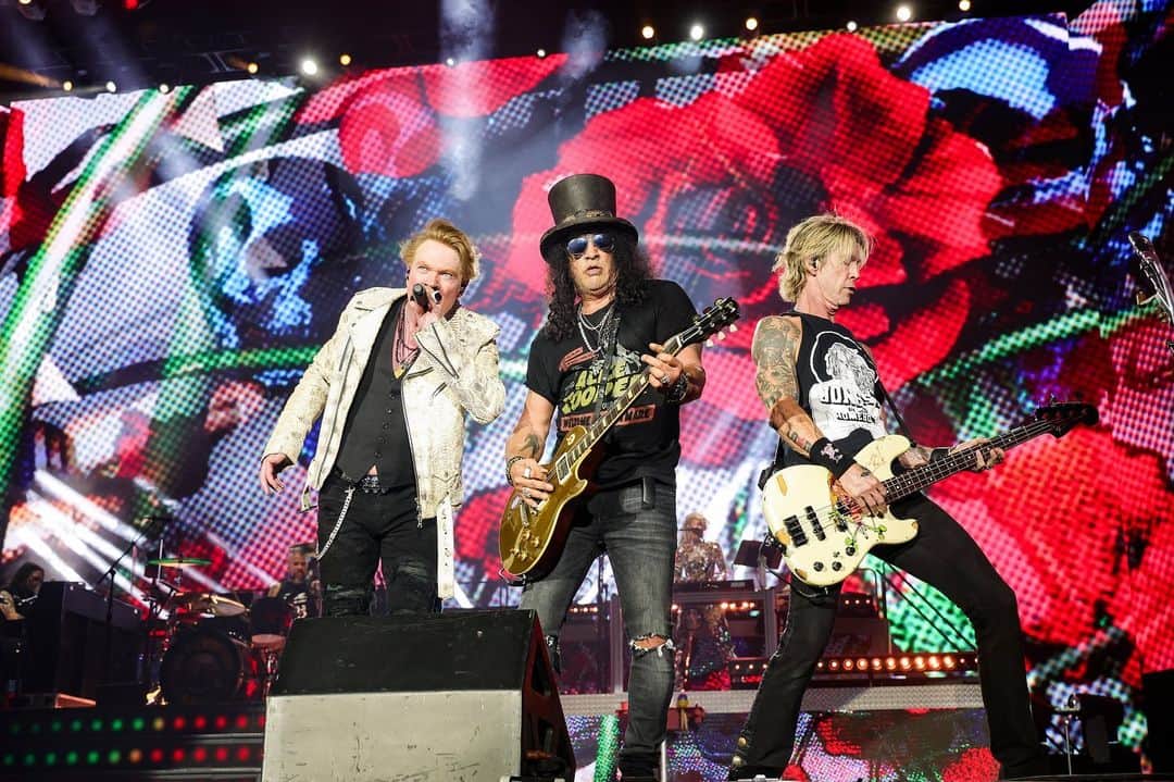 Guns N' Rosesのインスタグラム：「More from Power Trip! The festival was rockin’ 🔥」