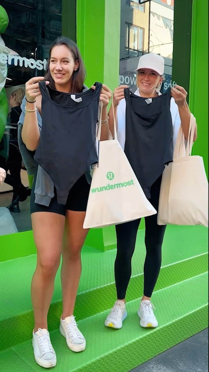 lululemonのインスタグラム：「How soft is Wundermost bodywear? You tell us.  Visit the lululemon Wundermost Pop-Up in New York and experience our softest fabric ever.  402 W Broadway, NYC October 13 - 22」