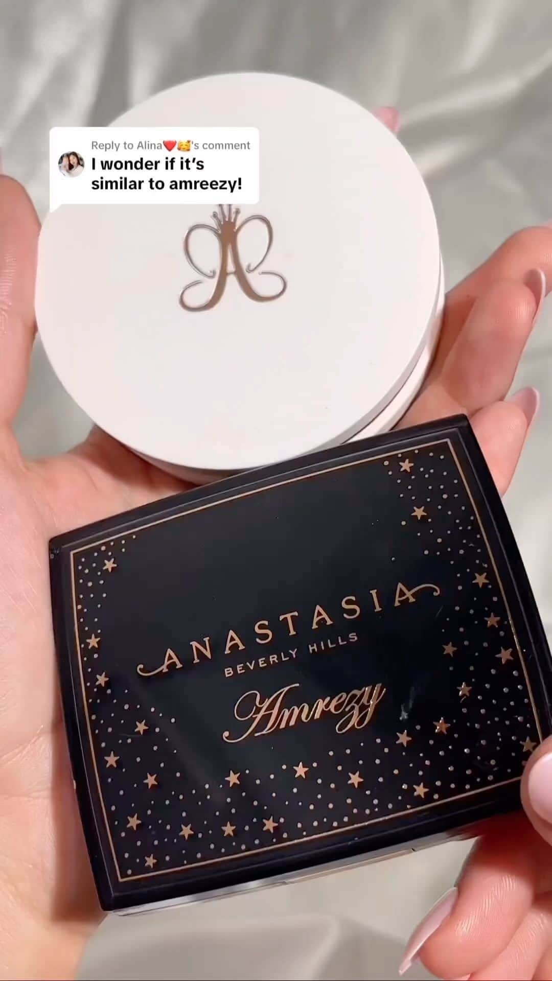 Anastasia Beverly Hillsのインスタグラム：「The proof is in the swatches 👀💫 Grab Glow Seeker at the link in bio!   📸: @makeupbykay_19 (she/her)   #AnastasiaBeverlyHills」