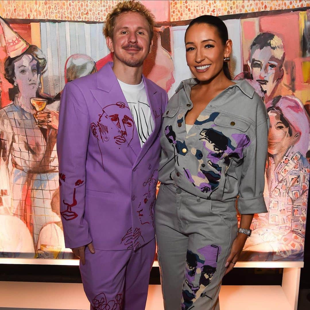 Fashion Weekさんのインスタグラム写真 - (Fashion WeekInstagram)「Scenes from WME’s Colm Dillane’s (@KidSuper) WME Fashion dinner during Frieze London last week. Congrats on debuting the art collection!」10月19日 6時11分 - fashionweek