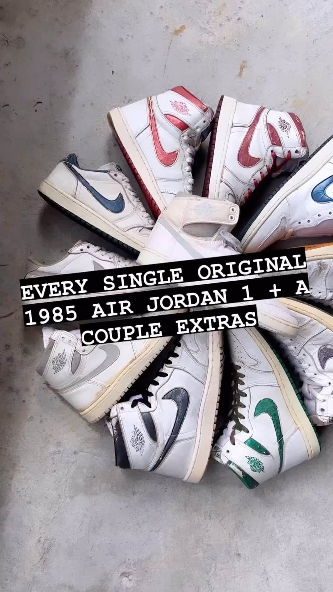 のインスタグラム：「He basically owns an entire sneaker museum exhibit 😳🔥 🎥: @curatedvan | Follow @nicekicks for more #sneakers content! 🔥👟」