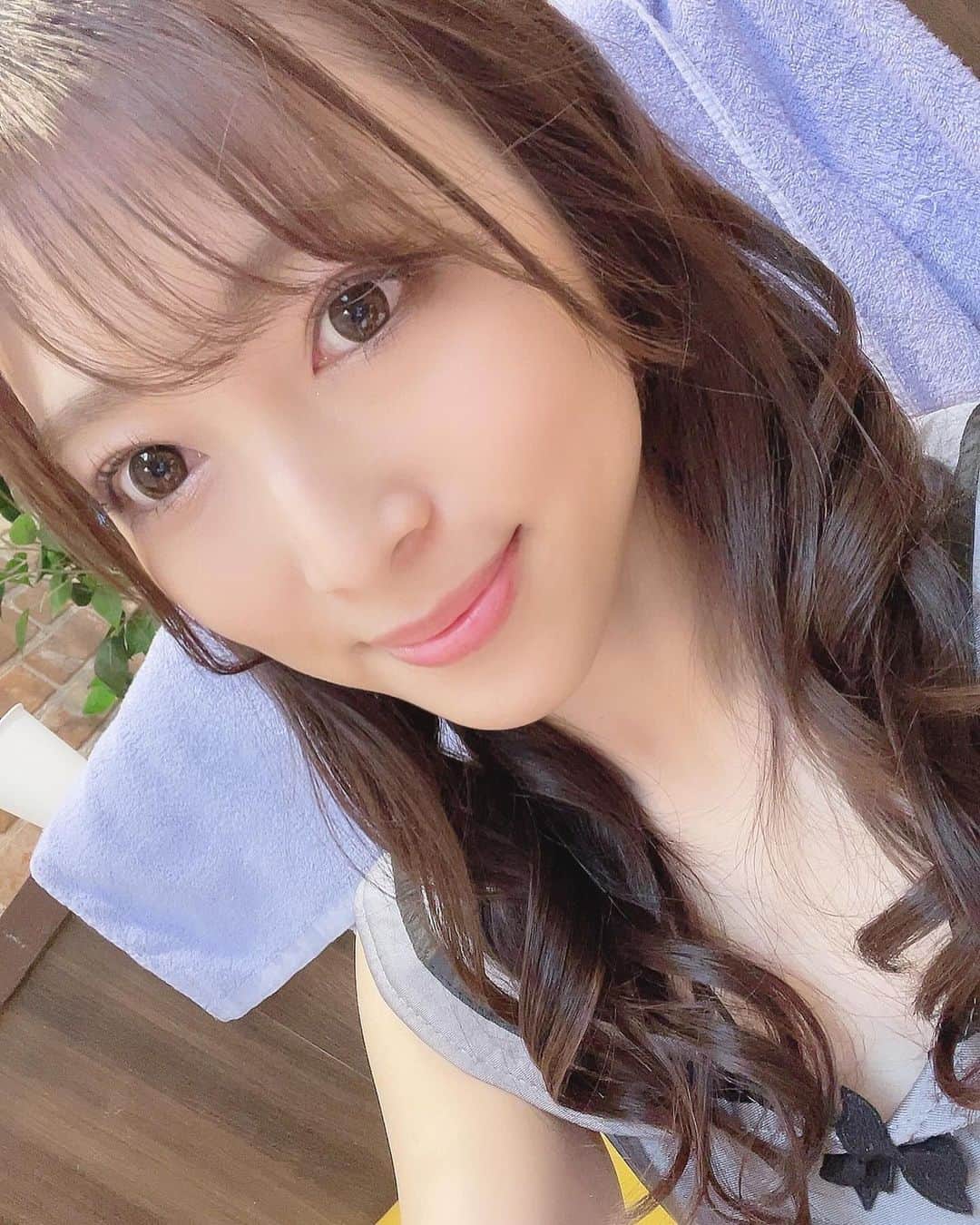 宇野栞菜（阿部栞菜）さんのインスタグラム写真 - (宇野栞菜（阿部栞菜）Instagram)「おはよ🤭」10月19日 8時33分 - kanna_uno