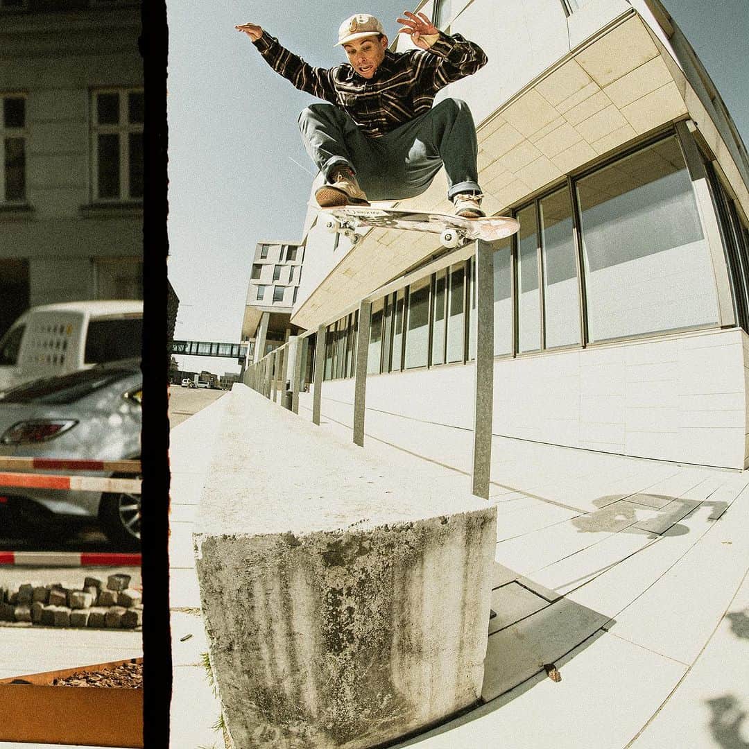 ブリクストンのインスタグラム：「Dom Henry feeling at home in Copenhagen.  Photo @jimcravenfilm」
