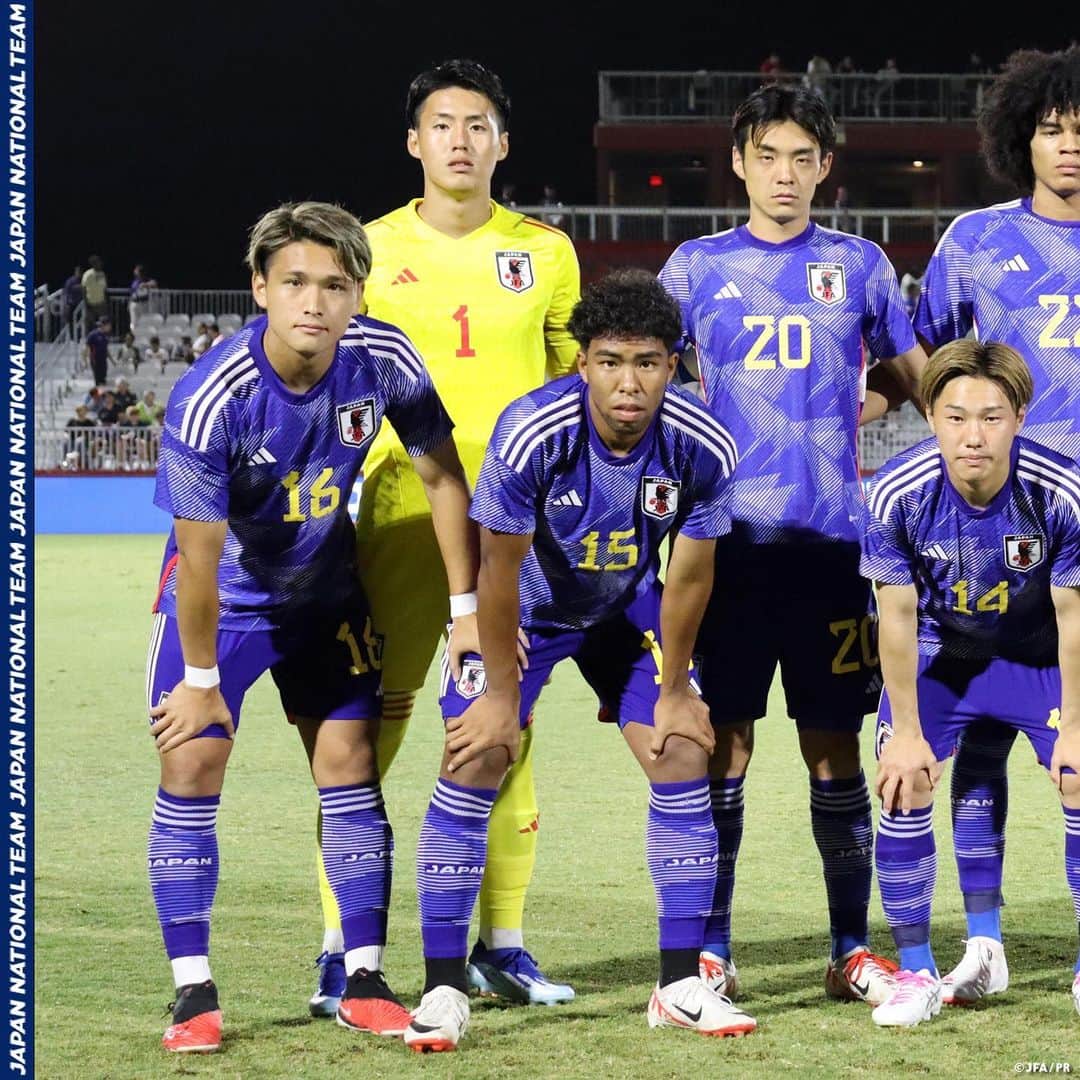 日本サッカー協会さんのインスタグラム写真 - (日本サッカー協会Instagram)「. 🔹U-22日本代表🔹 【2023.10.18 Match Report✍️】  フェニックス・ライジングFCスタジアムで行われたU-22アメリカ代表との一戦は1-4で敗戦。  次戦は、11.18(土)IAIスタジアム日本平で開催されるU-22アルゼンチン代表戦となります。  詳しいレポートはプロフィールのJFA公式サイト『JFA.jp』から✍  #夢への勇気を #U22日本代表 #jfa #daihyo #サッカー日本代表 #サッカー #soccer #football #⚽️」10月19日 18時47分 - japanfootballassociation