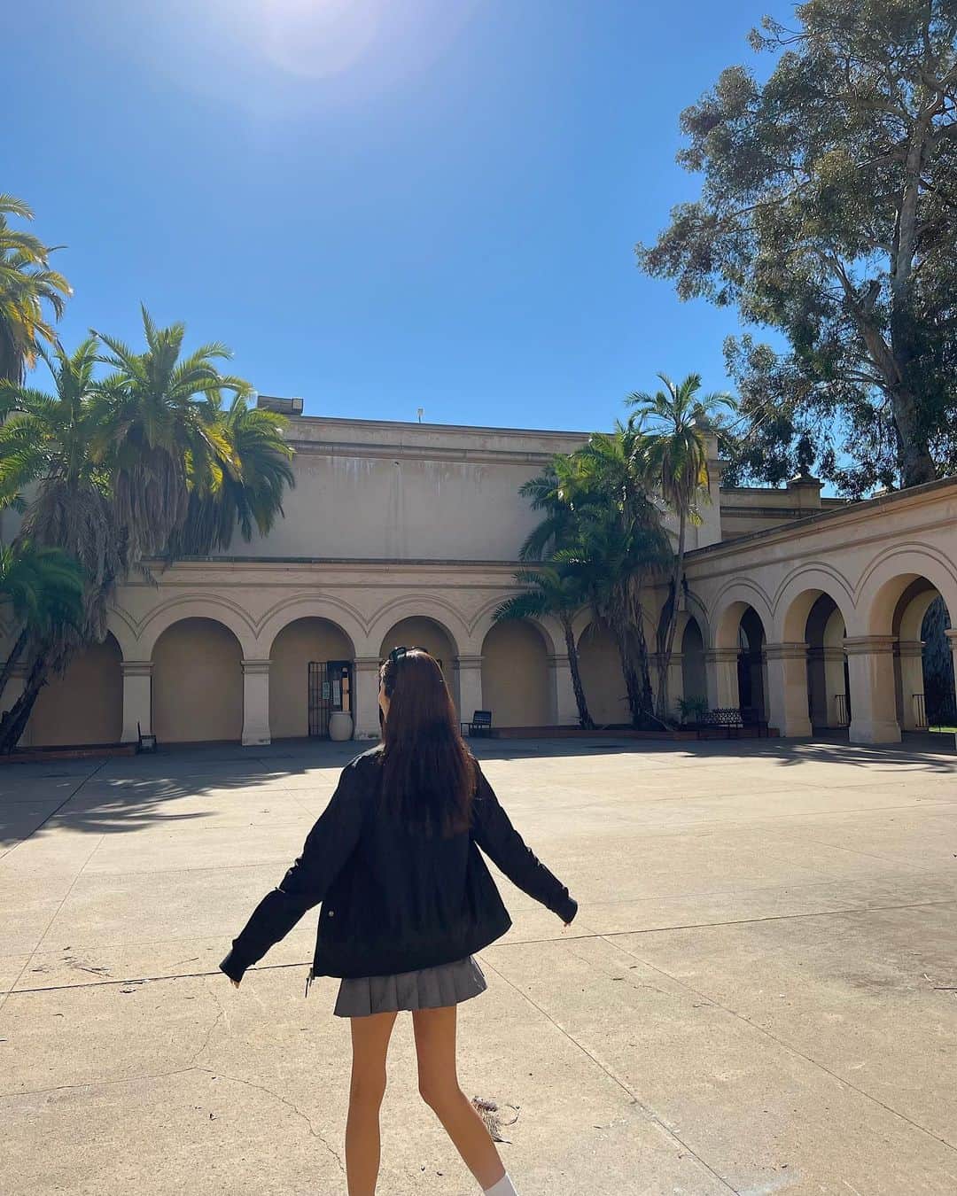 東野佑美のインスタグラム：「快晴で幸せ🤭🩵☀️」