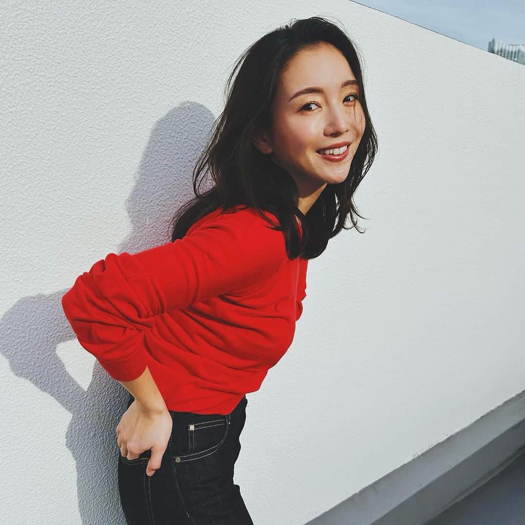 園都さんのインスタグラム写真 - (園都Instagram)「この時期は大体ニットとデニム👖 気楽でいい♡ #photooftheday # ...
