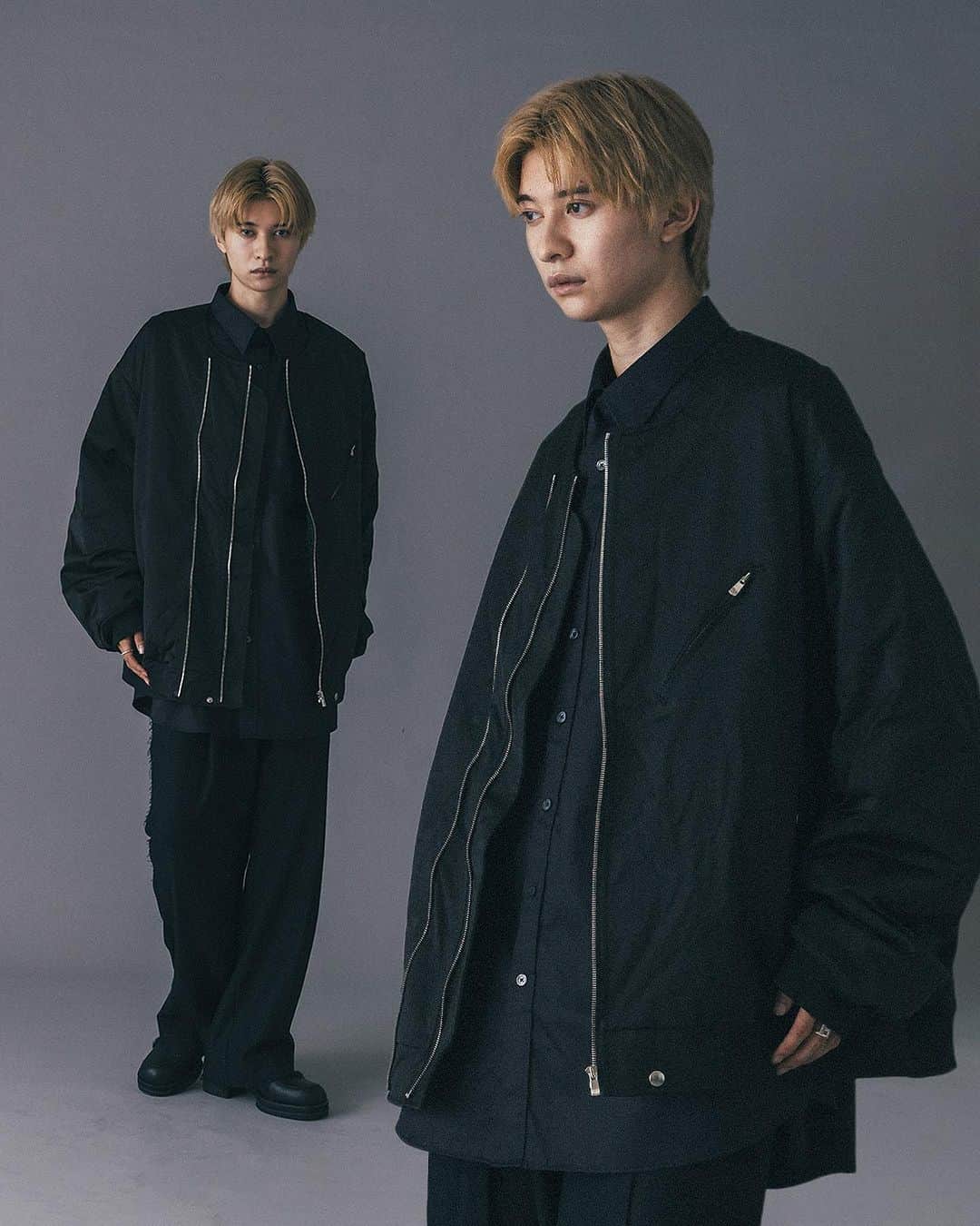 Lui's Lui's official instagramさんのインスタグラム写真 - (Lui's Lui's official instagramInstagram)「recommend item  ⬜︎ olive Double Zip Monster MA-1 ¥29,700  ⬜︎ black Double zip BIG MA-1 ¥27,500  #ma1 #ma1jacket #ma1コーデ   ⬛︎ 好みのカラーを教えてください🗣️」10月19日 19時16分 - luis_official___