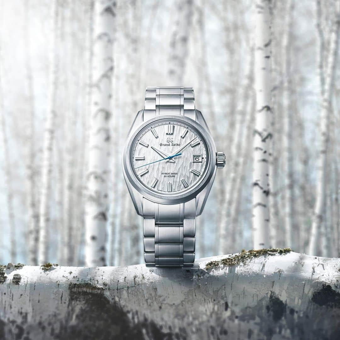 Grand Seikoさんのインスタグラム写真 - (Grand SeikoInstagram)「【Grand Seiko Evolution9 Collection #SLGH005 】  SLGH005 captures the dynamism of the white birch tree forests near the studio in Shizukuishi, where all Grand Seiko mechanical watches are crafted. To look closely at the dial is to experience the exact same feeling that the visitor to these forests receives and to be brought closer than ever to the true and eternal nature of time.  #grandseiko #thenatureoftime #aliveintime」10月20日 18時00分 - grandseikoofficial