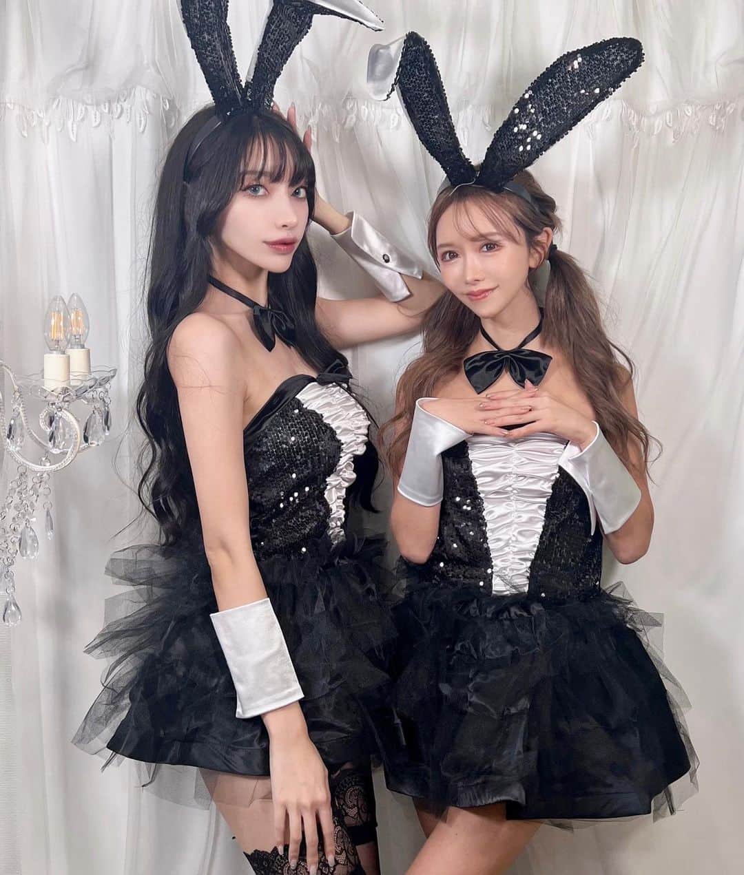 ?????さんのインスタグラム写真 - (?????Instagram)「. もうすぐHalloween🎃🕸  今年は久々にやるかぁってことで安定のTikaでバニー選んだ🐰🤍 みんなで揃えるよ👯‍♀️  即日発送だからまだ全然間に合う📦✨️  . . #コスプレはtika #tika #バニーガール #ハロウィンコスプレ #halloweencostume」10月19日 19時18分 - julia__0917
