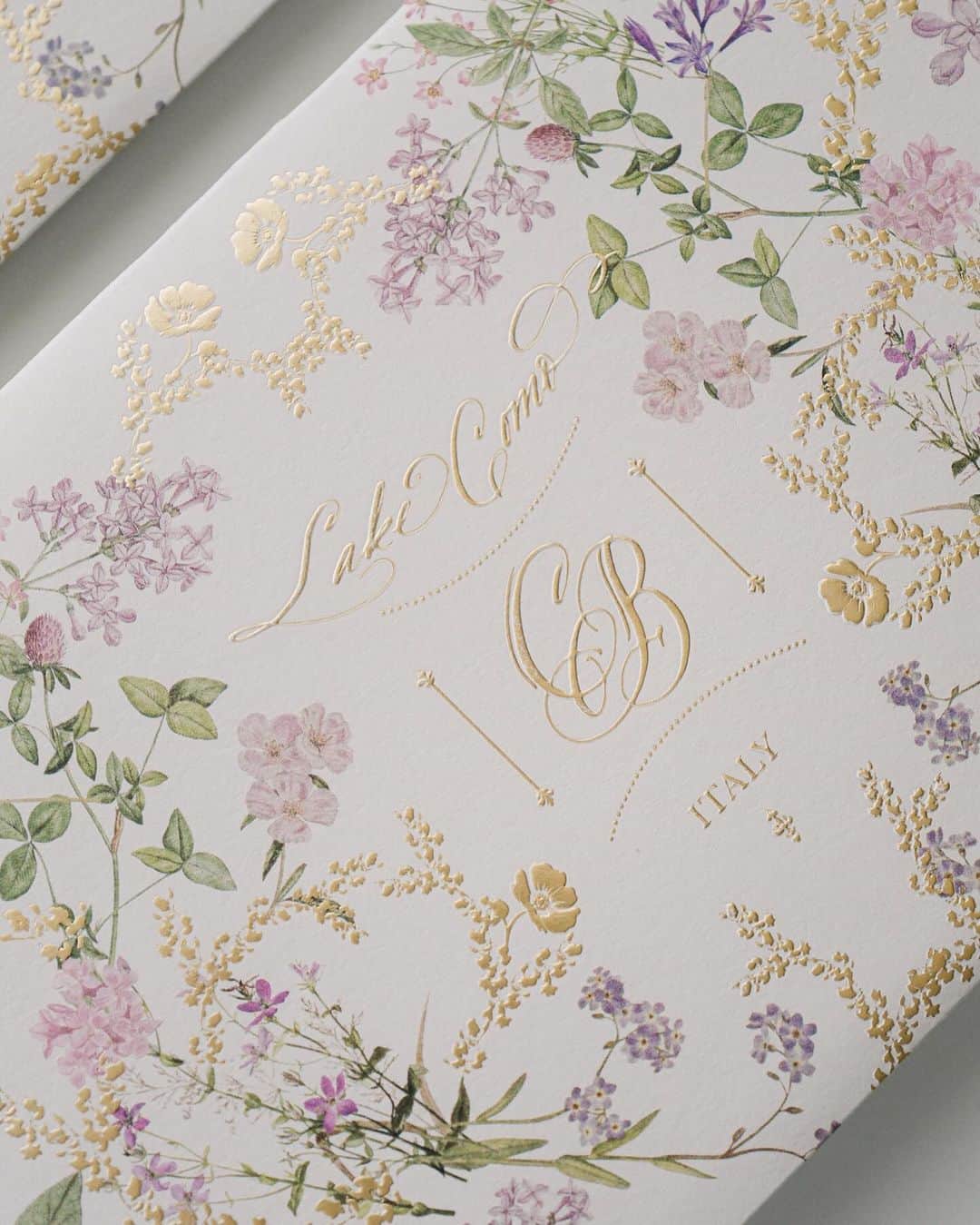 Veronica Halimさんのインスタグラム写真 - (Veronica HalimInstagram)「Invitation suite for a wedding weekend in Lake Como, situated in a stunning Italian garden. Designed exclusively for Christopher and Bryna. —  #villabalbiano #destinationwedding #lakecomo #lakecomowedding #truffypi #weddinginvitation #bespokestationery  #weddinginspiration #カリグラフィー　#ウェディング　#ウェディングアイテム #weddinginspiration #weddingdesigner #papers #goldfoil #weddingtrend #veronicahalim #weddingpapers #ldvh」10月19日 12時04分 - truffypi