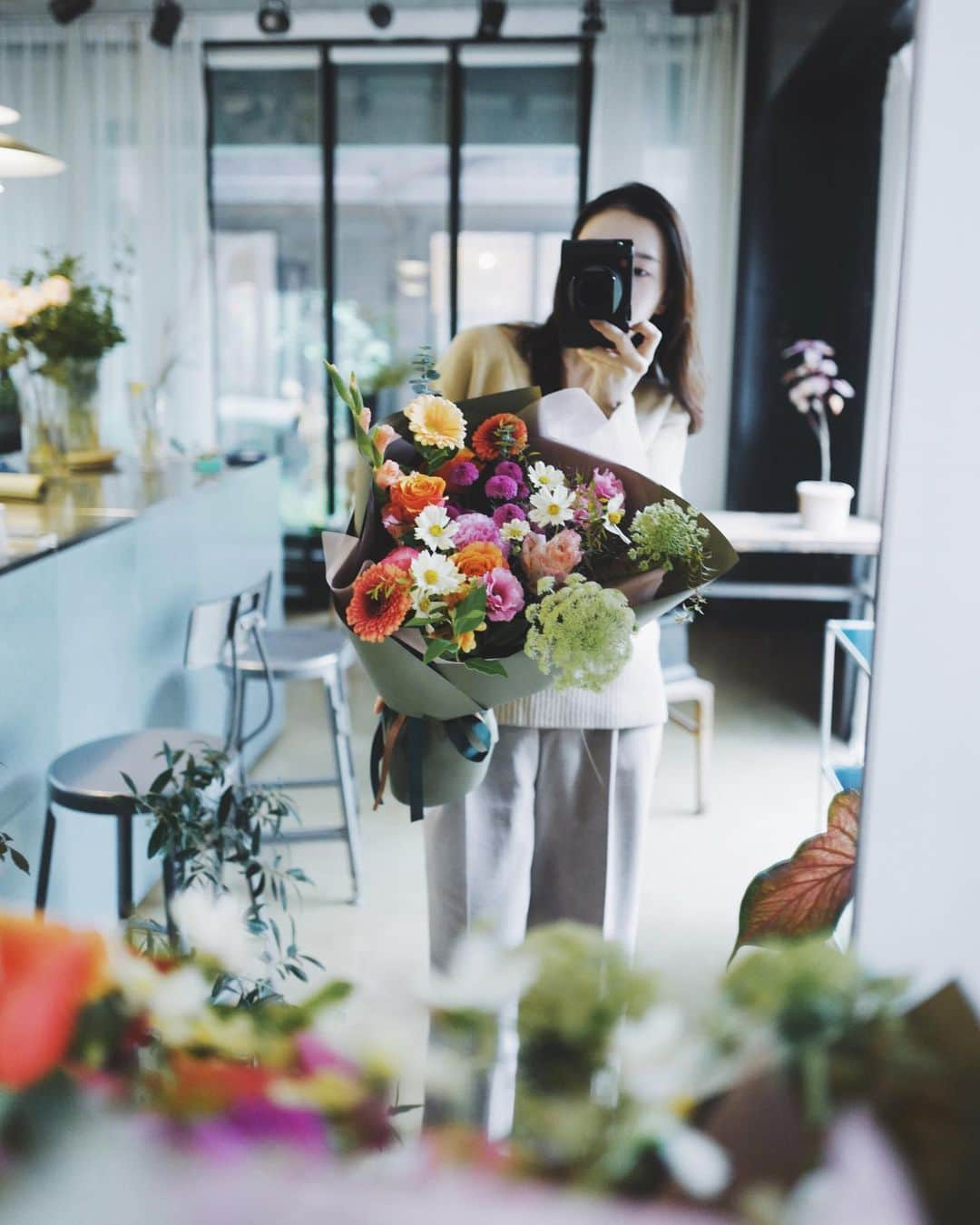 JF flower Shopのインスタグラム：「가을 느낌🍁」