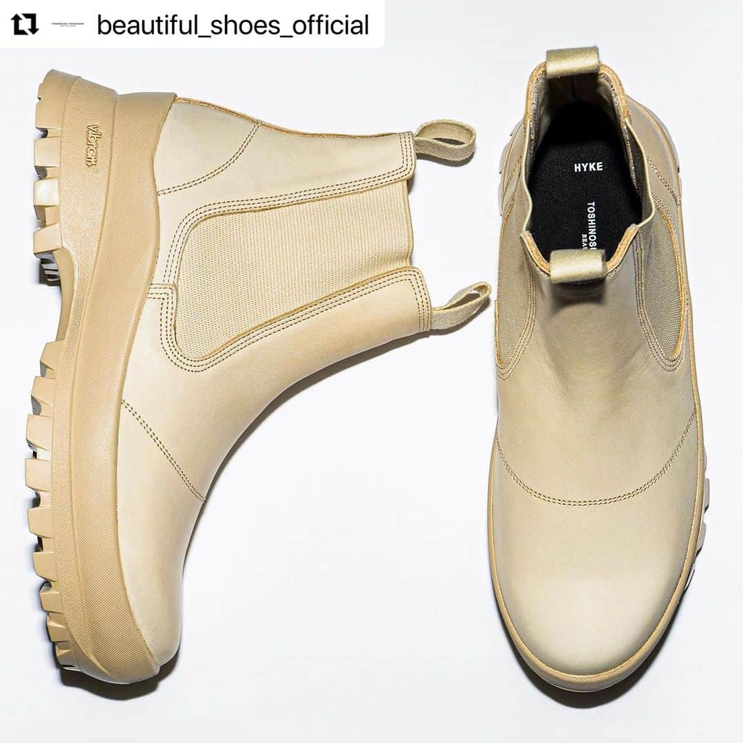 HYKEさんのインスタグラム写真 - (HYKEInstagram)「#Repost @beautiful_shoes_official with @use.repost ・・・ . HYKE 23AW Directed by Toshinosuke Takegahara @hyke_official  #hyke #toshinosuketakegahara」10月19日 14時32分 - hyke_official