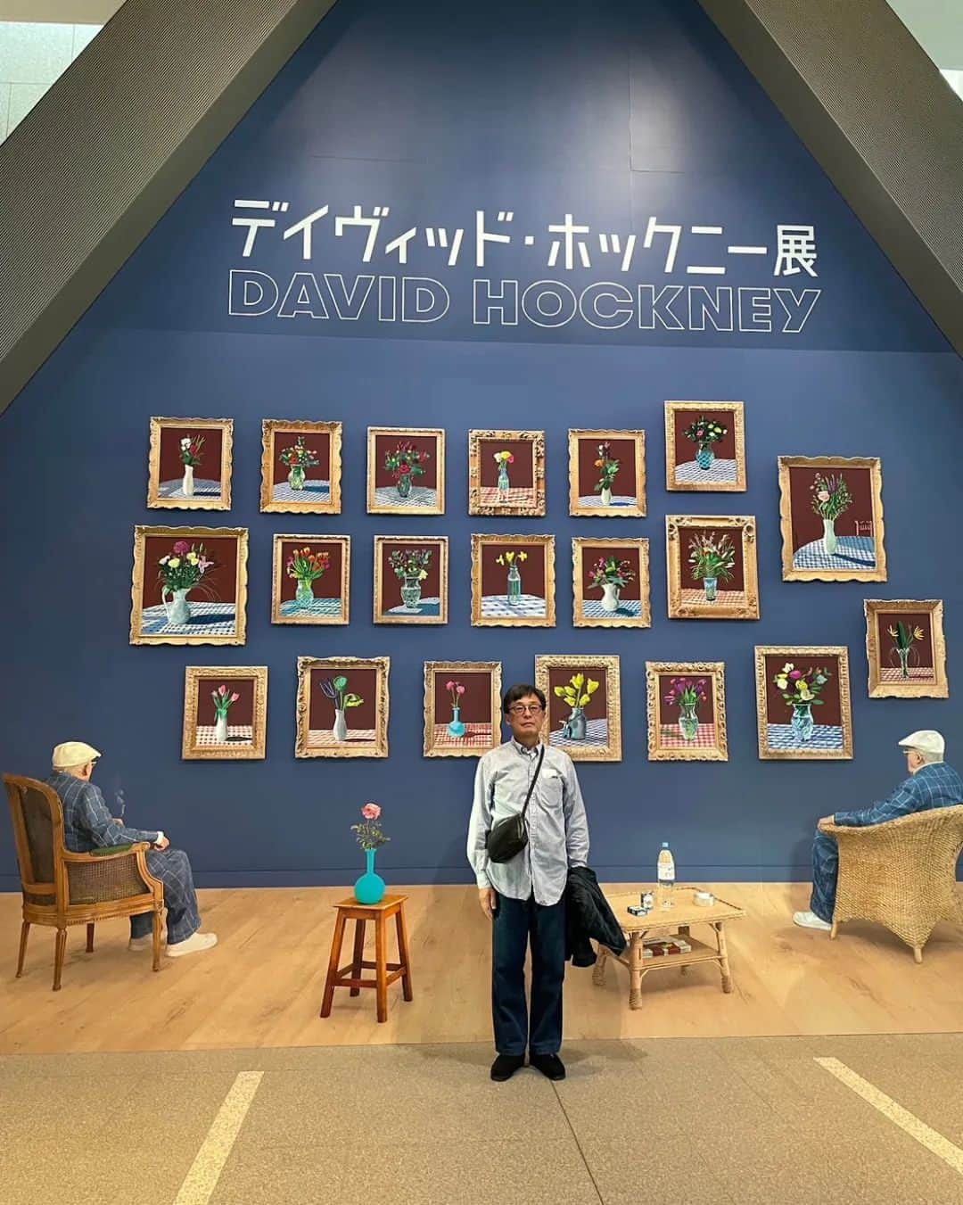 光石研さんのインスタグラム写真 - (光石研Instagram)「やっと行けたホックニーさん展✌️ 80歳を超えても飽くなき探究心✌️  【by 光石】」10月19日 16時03分 - kenmitsuishi_official