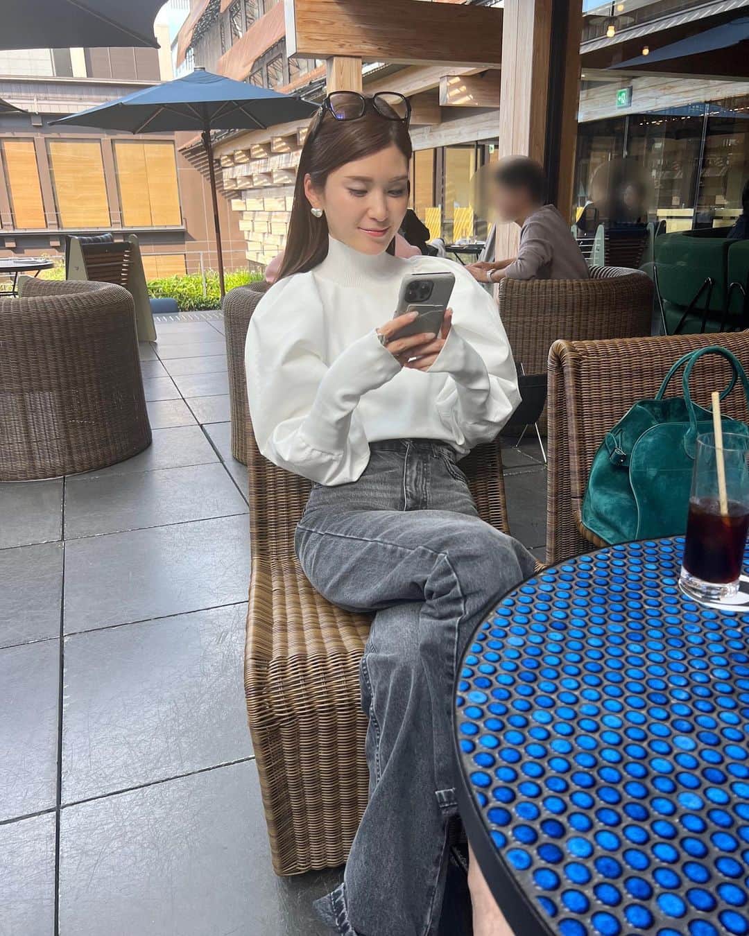 yuukii.iのインスタグラム：「秋晴れで テラスがランチが心地よかった☺️🍽️🌿✨  京都でお友だちとランチなら @acehotelkyoto よく利用します♡」