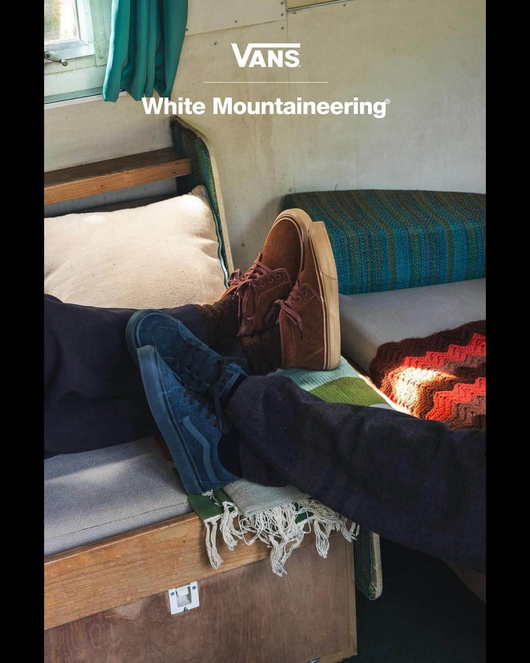 ホワイトマウンテニアリングさんのインスタグラム写真 - (ホワイトマウンテニアリングInstagram)「_ White Mountaineering × VANS Release on October 28th（Sat）  コラボレーション第2弾は、"CHUKKA 49 DX"と"SK8 LOW"をチョイスし、ヌバック素材にオリジナルの植物柄 プリントを施した。CHUKKA 49 DXには、プリント柄の上からさらにレーザー加工で同柄モチーフを追加し、立体感のある特別仕様に仕上げた。 10月28日（土）より、White Mountaineering直営店及び、全国のお取り扱い店舗にて発売スタート。  #whitemountaineering_VANS #whitemountaineering #VANS #vanschukka49dx #vanssk8low」10月19日 18時00分 - whitemountaineering_official