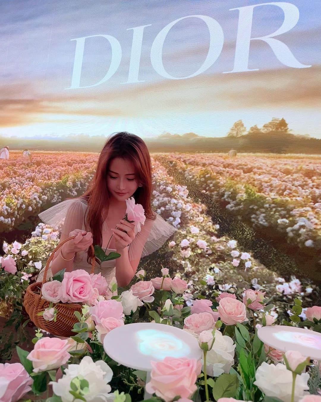 嬉野ゆみのインスタグラム：「Once upon a time...🌹📚  ストーリーで好評だったので載せる🥰 　 #dior #invitation」