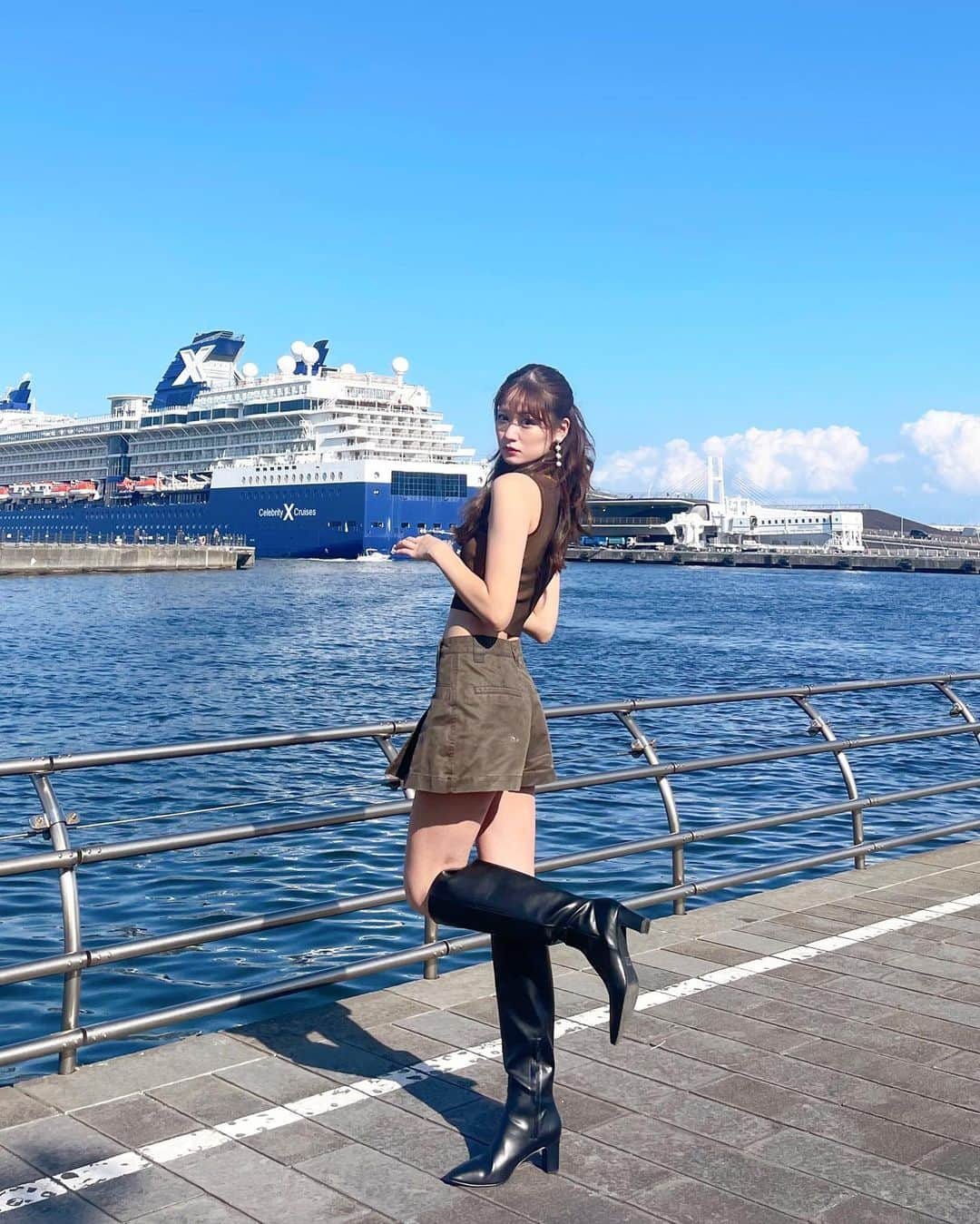 りなぴよさんのインスタグラム写真 - (りなぴよInstagram)「⛴  ZARAの秋服が かわいすぎなの🤎🤎  ・」10月19日 18時13分 - piyo_na_ri_