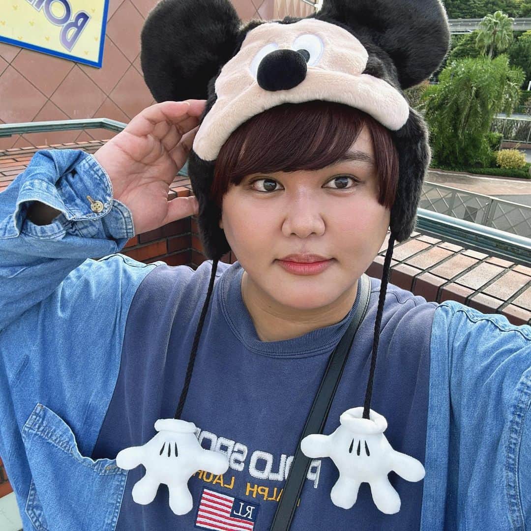 じんじん【パパラピーズ】のインスタグラム：「🐭🏰🐭」