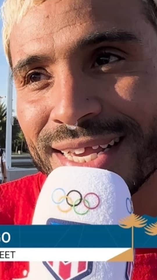 マニー・サンティアゴのインスタグラム：「Directo a practicar🛹  @mannysantiago llegó directo a entrenar y está enfocado en su competencia  el próximo sábado, 21 de octubre en @santiago2023oficial 🇨🇱  #EquipoPUR」