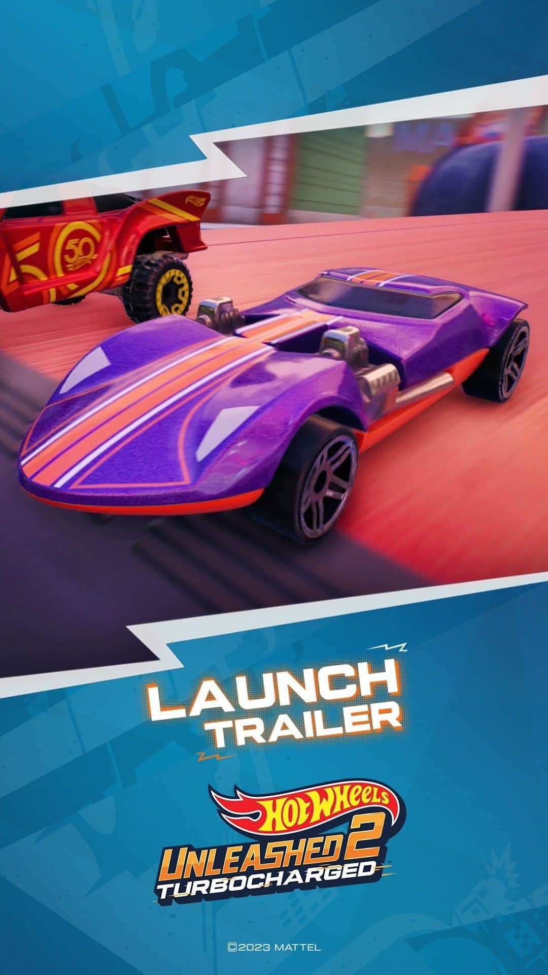 Mattelのインスタグラム：「Get ready to unleash your thirst for adrenaline, #HotWheelsUnleashed2 - Turbocharged is now available! Over 130 vehicles, exciting new environments, and high-octane fun. https://hotwheelsunleashed.com/buy/」